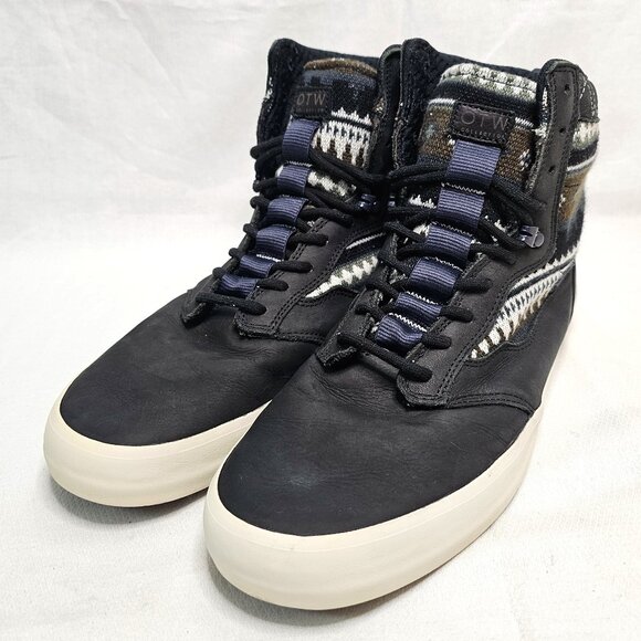 VTG VANS ALOMAR LYNNWOOD KNIT SKATE SHOES SNEAKERS 2013 VN-OUAU9W0-MEN SIZE 10.5 - Picture 1 of 13